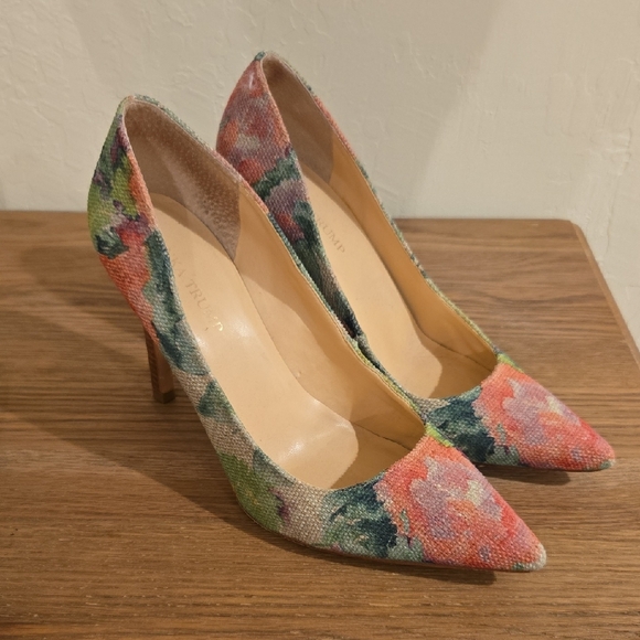 Ivanka Trump Vibrant Floral Heels - Picture 3 of 5